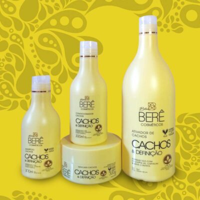 Kit Cachos e Definição 300ml + Ativador 1L