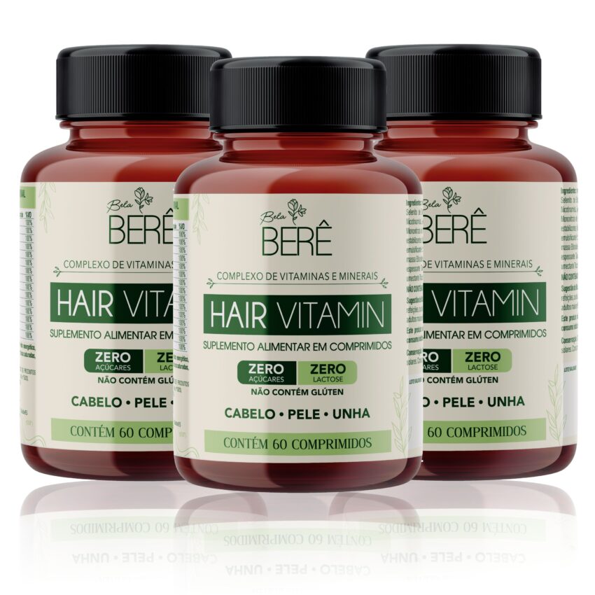 Hair Vitamin – Tratamento para 180 dias