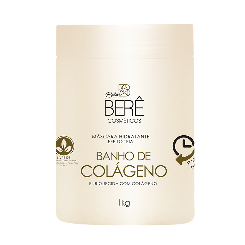 Máscara Hidratante efeito Teia Banho de Colágeno 1kg