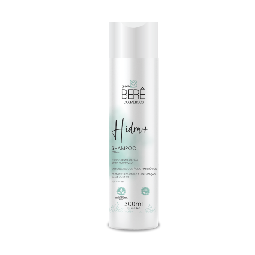 Shampoo Hidra+ Cronograma Etapa Hidratação