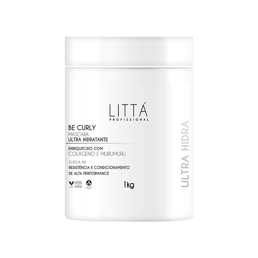 Máscara Be Curly Ultra Hidra – Littá Profissional