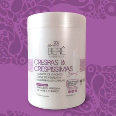 Ativador de Cachos Crespas & Crespíssimas - Creme de Pentear e  Massageador