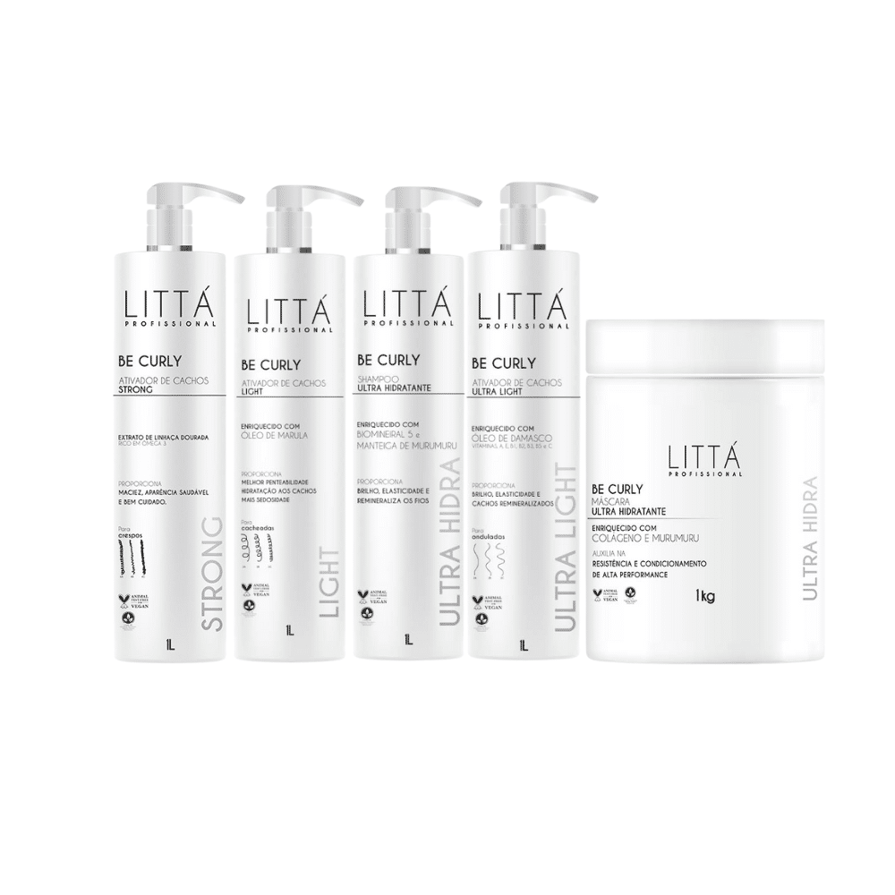 Kit Be Curly - Littá Profissional