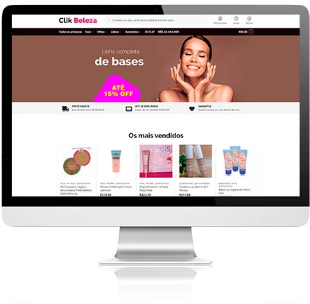 Criar sites e lojas virtuais